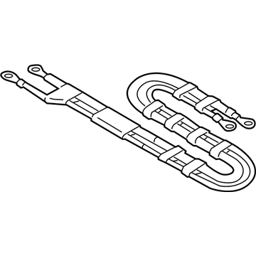 BMW 61-12-9-260-956 Positive Battery Lead Cable