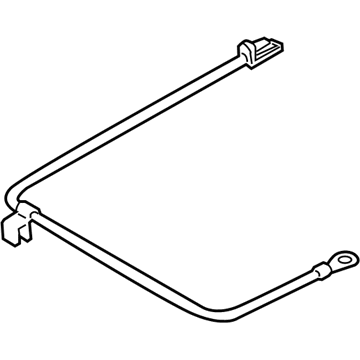 BMW 61-12-9-207-521 Positive Battery Lead Cable