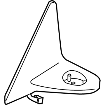 Infiniti 96307-JU40A Base-Outside Mirror, RH