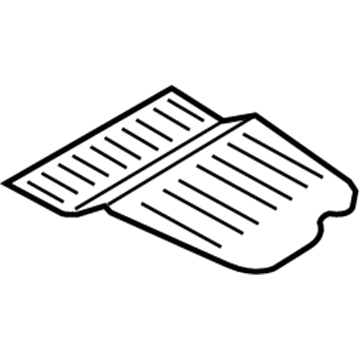 BMW 51-16-9-217-616 Rear Floor Mat
