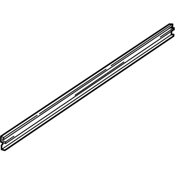 BMW 51-33-7-349-639 Channel Sealing, Inside, Door, Front Left