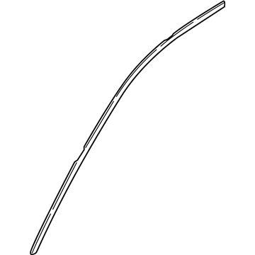 BMW 51-33-7-410-386 Window Frame Cover, Front Right Door