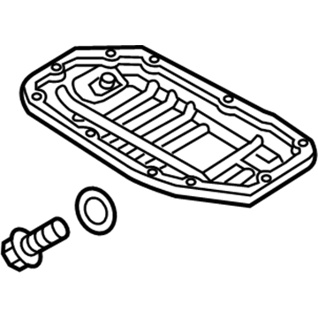 Infiniti 11110-5CA2A Engine Oil Pan