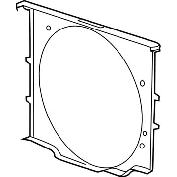 GM 84311333 Fan Shroud