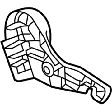 Nissan 87331-9KN0A Finisher-Cushion, Front Seat Inner RH