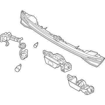 Hyundai 92409-AA020 Lamp Assembly-Center GARNISH