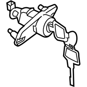 GM 19316513 Lock Cylinder