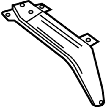 Nissan F3180-3KAMA Stay-Front Fender, RH
