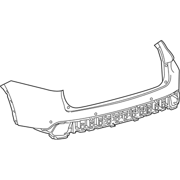 Toyota 52159-0E912 Bumper Cover