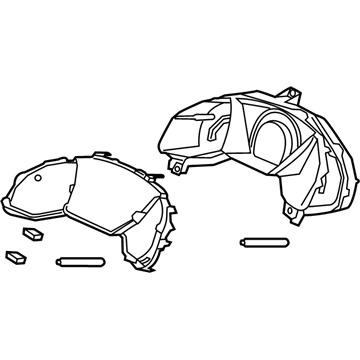 Honda 78100-TGG-A52 Meter Assembly, Combination (Rewritable)