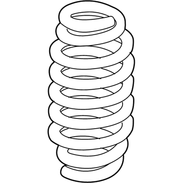 BMW 33-53-6-767-336 Rear Coil Spring