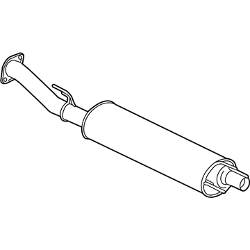 Ford CK4Z-5230-D Muffler & Pipe