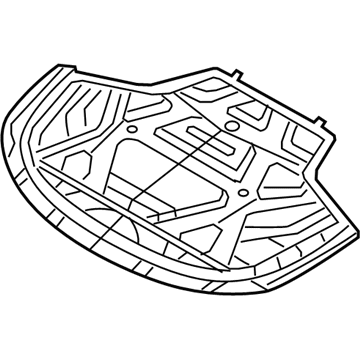 Infiniti 65840-1MA0A INSULATOR Hood