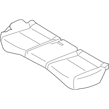 Kia 89100K0000SJ0 Cushion Assembly-Rr Seat