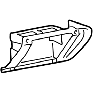 Hyundai 84760-38500-LT Panel Assembly-Lower Crash Pad, RH