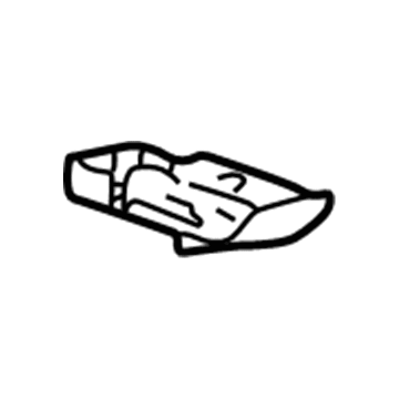 Hyundai 84550-38000-CA Ashtray Assembly-Center Facia