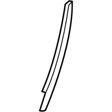 Nissan 82228-1JA0A Channel-Slide Door, Rear RH