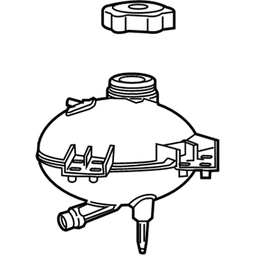 Mopar 68327756AA Reservoir-COOLANT