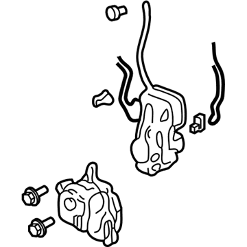 Honda 72150-S0X-A21 Lock Assembly, Left Front Door