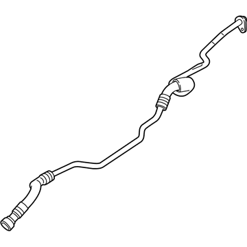 BMW 17-22-9-504-801 TRANSMISSION OIL COOLER LINE