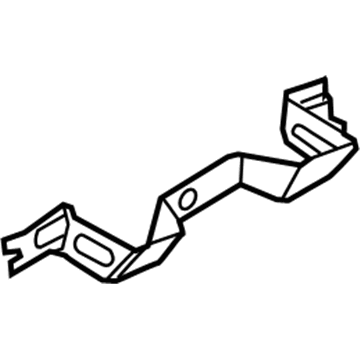 Acura 83298-TY2-A80 Bracket Set, Left Rear Grab Rail