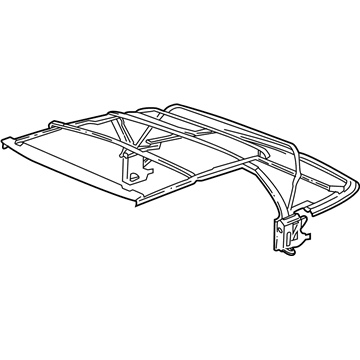 BMW 54-34-7-030-542 Folding-Top Frame