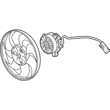 GM 23270403 Fan & Motor