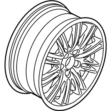 BMW 36-11-7-836-851 Light Alloy Rim