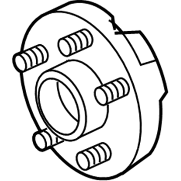 Mopar 4721762AK Rear Hub & Bearing