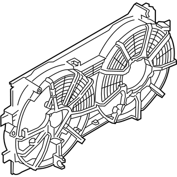 Nissan 21483-3NA0A SHROUD Assembly