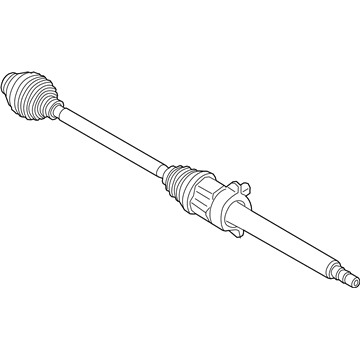 BMW 33-20-8-611-320 Rear Right Cv Axle Assembly