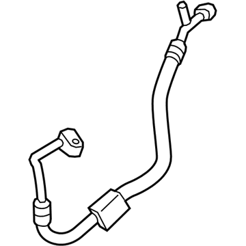 BMW 64-53-9-217-375 Suction Pipe Evaporator-Compressor