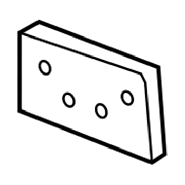 GM 15274497 License Bracket