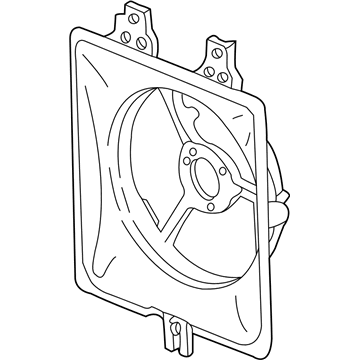 Acura 38615-RDA-A00 Shroud, Air Conditioner