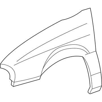 Ford 6F2Z-16006-AA Fender