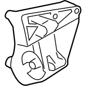 BMW 64-55-7-512-556 Climate Compressor Supporting Bracket
