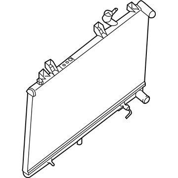 Infiniti 21460-3JA0E Radiator Assembly