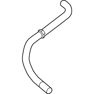 Nissan 21501-3JV0A Hose-Radiator, Upper