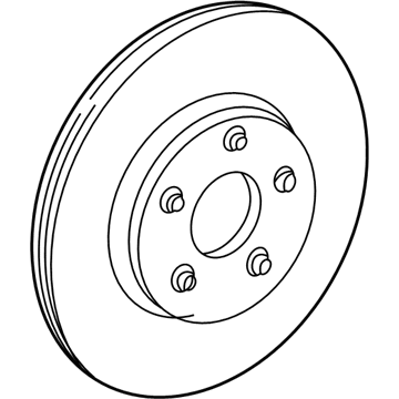 Ford 5U2Z-1V125-E Rotor
