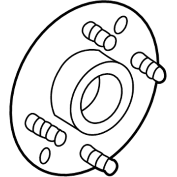 Ford 3F2Z-1107-AA Wheel Stud