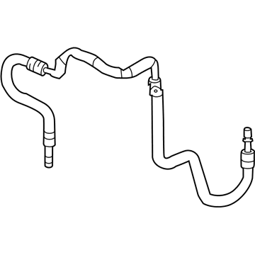 Ford 9T4Z-7B028-A Lower Hose