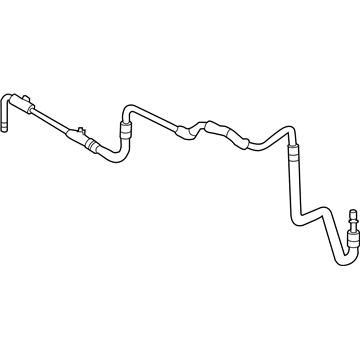 Ford 9T4Z-7C410-A Upper Hose