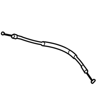 Toyota 69710-0C040 Lock Cable