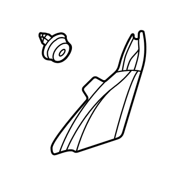 Toyota 67492-0E060 Corner Trim