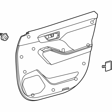 Toyota 67610-0E640-C4 Door Trim Panel