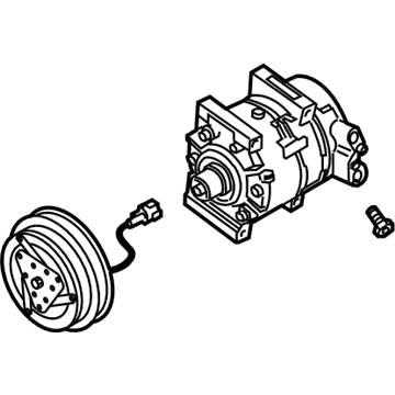 Infiniti 92600-CL80A Compressor-Cooler