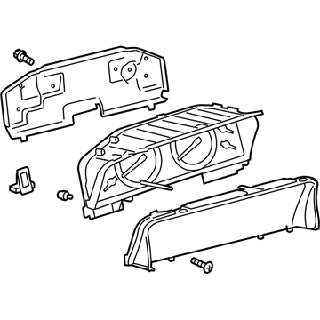 Lexus 83800-6D662 Meter Assy, Combination