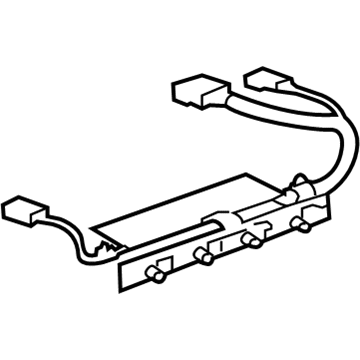 Lexus 84014-60280 Board Sub-Assy, Printed Wire Integration, NO.2