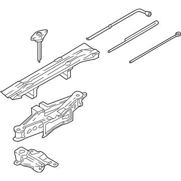 Ford JL1Z-17080-B Jack Assembly