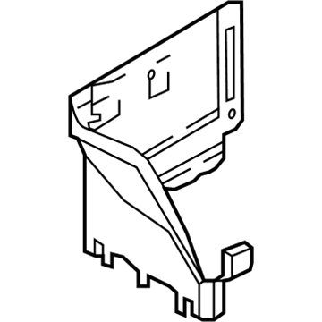 Infiniti 24486-5DA0A Cover-Battery, Front